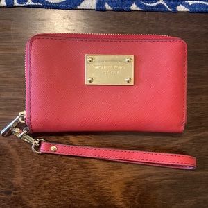 Michael Kors Red Wristlet